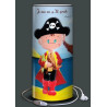 Lampe Plage des demoiselles pirate