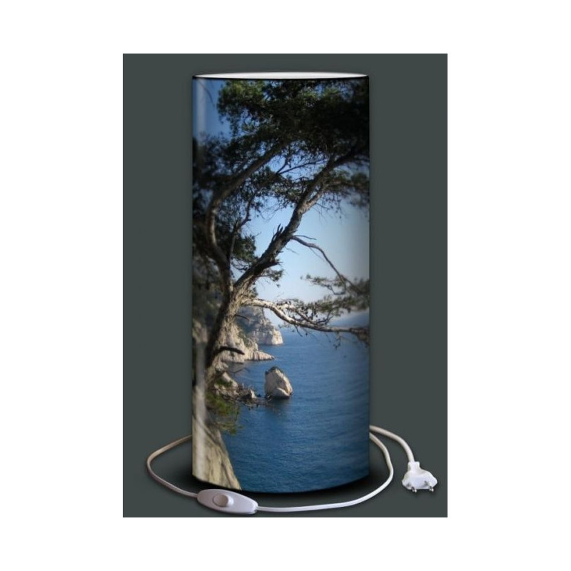 Lampe plage des demoiselles Végétation Calanques