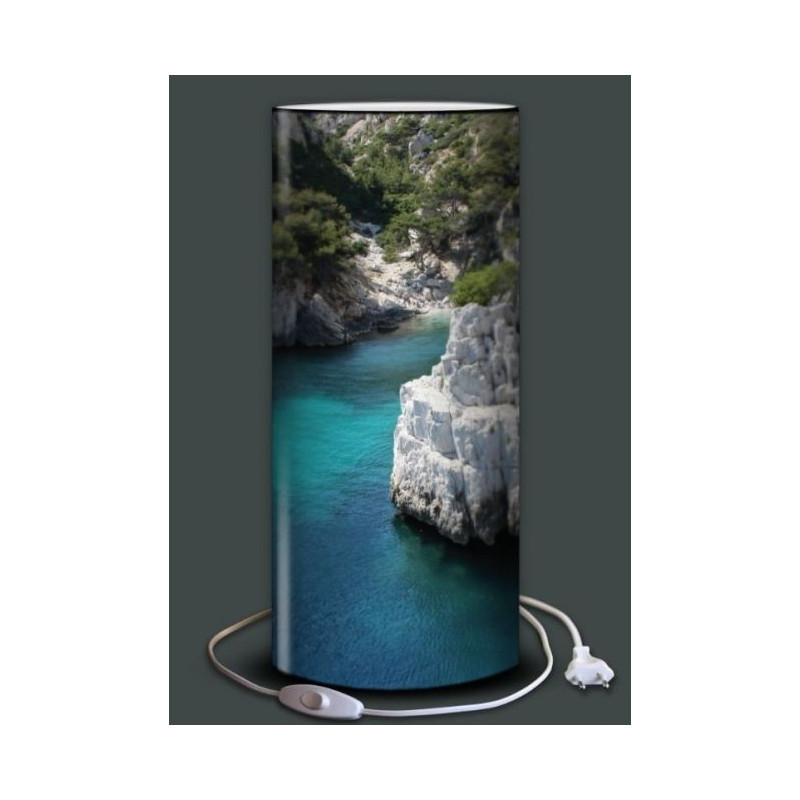 Lampe plage des demoiselles Calanques