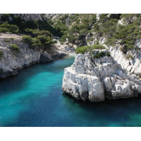 Lampe Plage des demoiselles Calanques