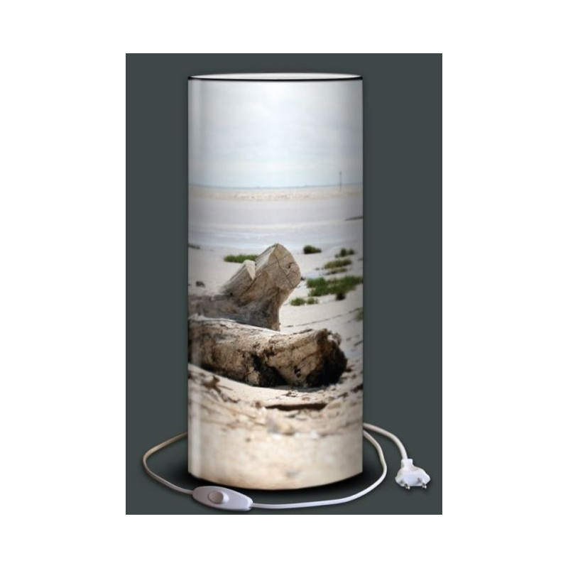 Lampe plage des demoiselles bois plage