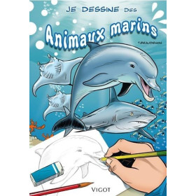 Je dessine des animaux marins