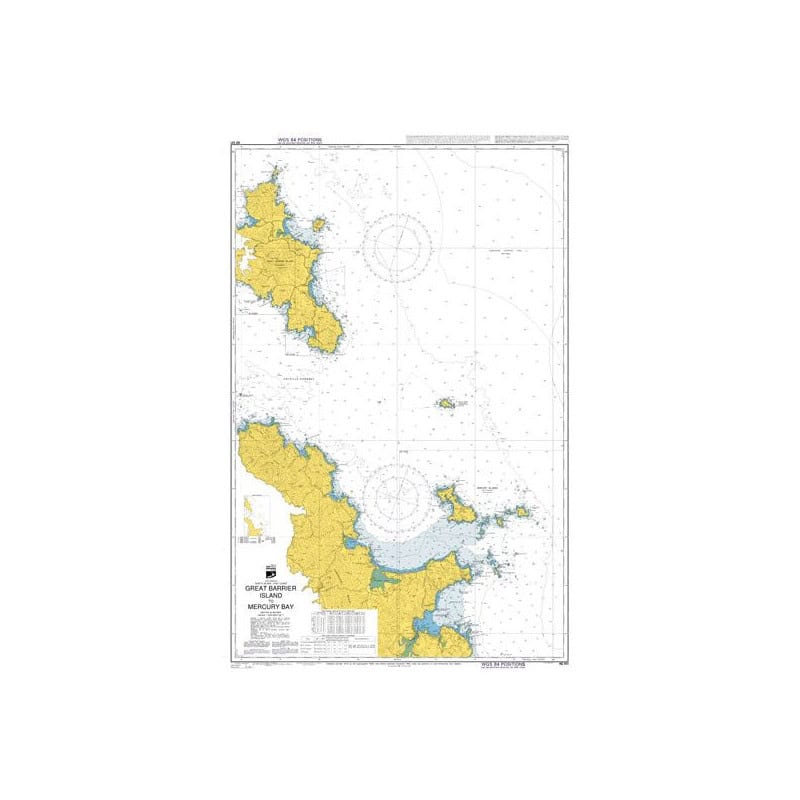 Land Information New Zealand - NZ531 - Great Barrier Island (Aotea Island) to Mercury Bay