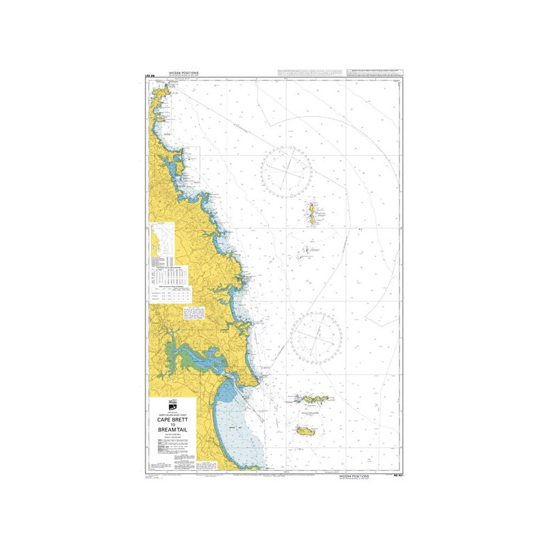 Land Information New Zealand - NZ521 - Cape Brett to Bream Tail