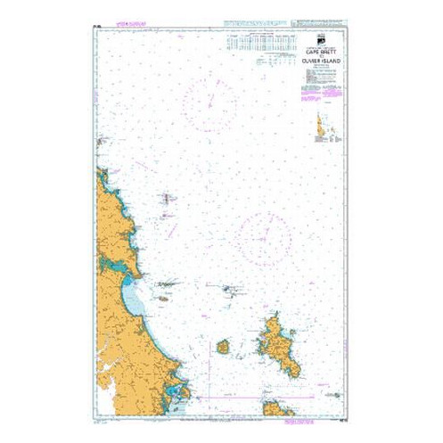 Land Information New Zealand - NZ52 - Cape Brett to Cuvier Island Land Information New Zealand - NZ52 - Cape Brett to Cuvier Island