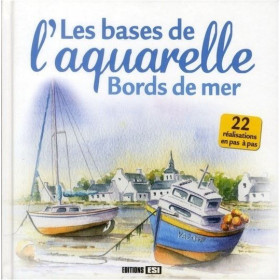 Les bases de l'aquarelle, bords de mer