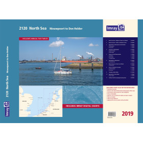Imray - 2120 - North Sea - Nieuwpoort to Den Helder Chart Atlas