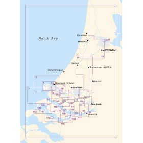 Imray - 2140 - Grevelingenmeer and Maas Delta Chart Atlas