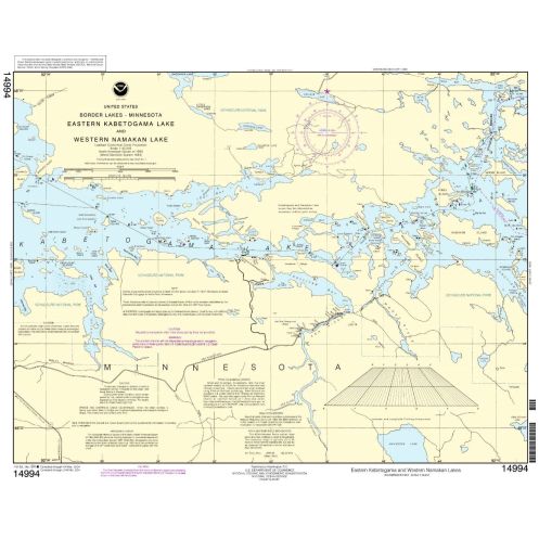 NOAA - NH14994 - 94 Eastern Kabetogama Lake and Western Namakan Lake NOAA - NH14994 - 94 Eastern Kabetogama Lake and Western Namakan Lake