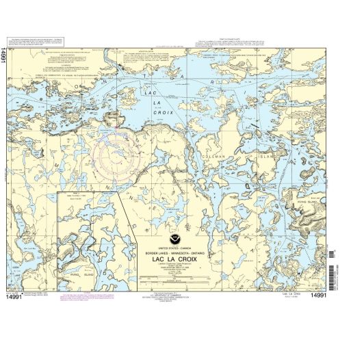 NOAA - NH14991 - 91 Lac la Croix NOAA - NH14991 - 91 Lac la Croix