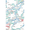 Map of European Waterways, poster