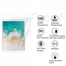Protection écran en verre trempé pour iPhone iPad Pro 9.7