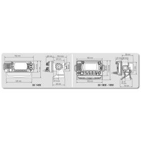 Standard Horizon - GX 1800 Fixed VHF, DSC-GPS