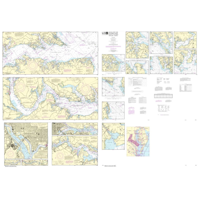 NOAA - 12285SC - Potomac River- - District of Columbia