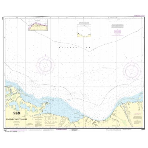 NOAA - 16044 - Camden Bay and Approaches NOAA - 16044 - Camden Bay and Approaches