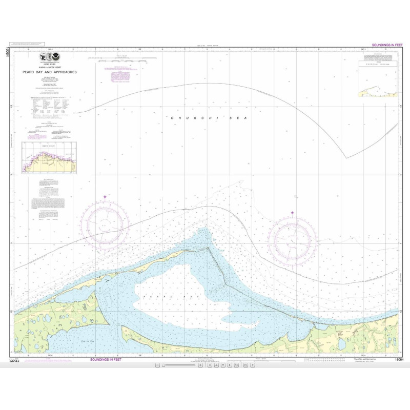 NOAA - 16084 - Peard Bay and Approaches