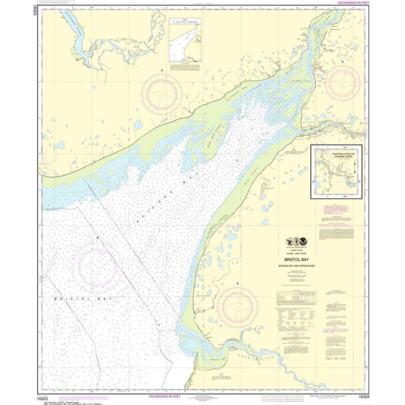 NOAA - 16323 - Bristol Bay-Kvichak Bay and Approaches