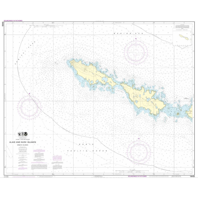 NOAA - 16435 - Alaid and Nizki Islands