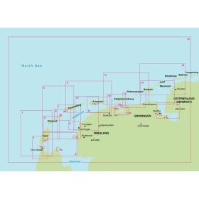 Imray - 2150 - Waddenzee - Den Helder to Norderney Chart Atlas