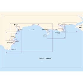 Imray - 2300 - Dorset and Devon Coasts (2000'series Pack)