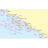 Hrvatski Hidrografski Institut - nautical chart - Croatie Male Karte 2 - Adriactic Sea, eastern coast - Zadar to Ulcinj