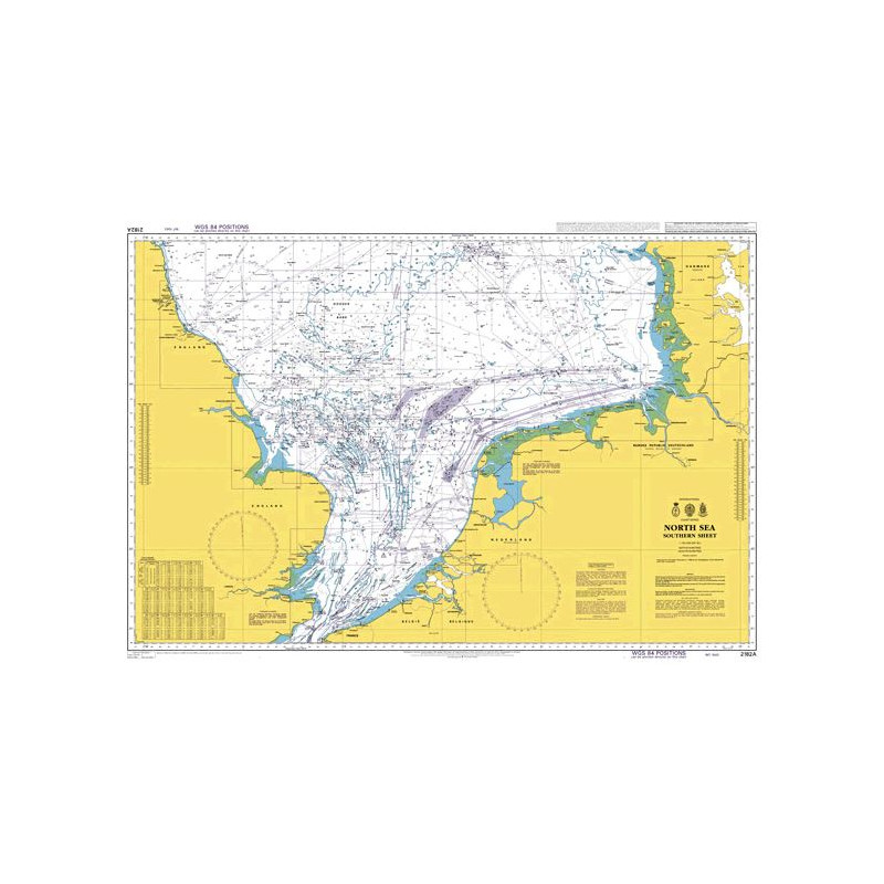 Admiralty - 2182A - North Sea Southern Sheet