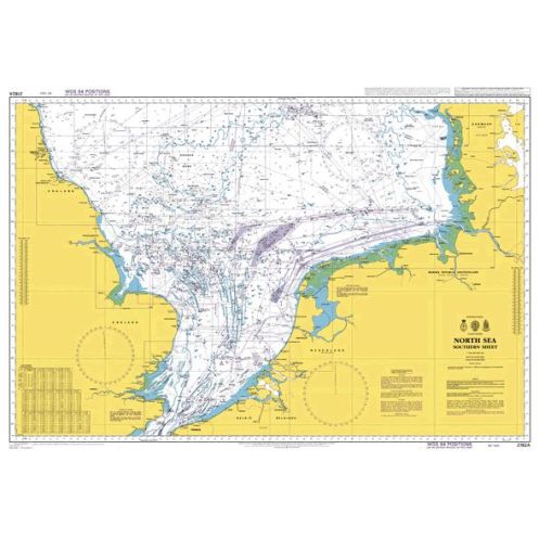 Admiralty - 2182A - North Sea Southern Sheet