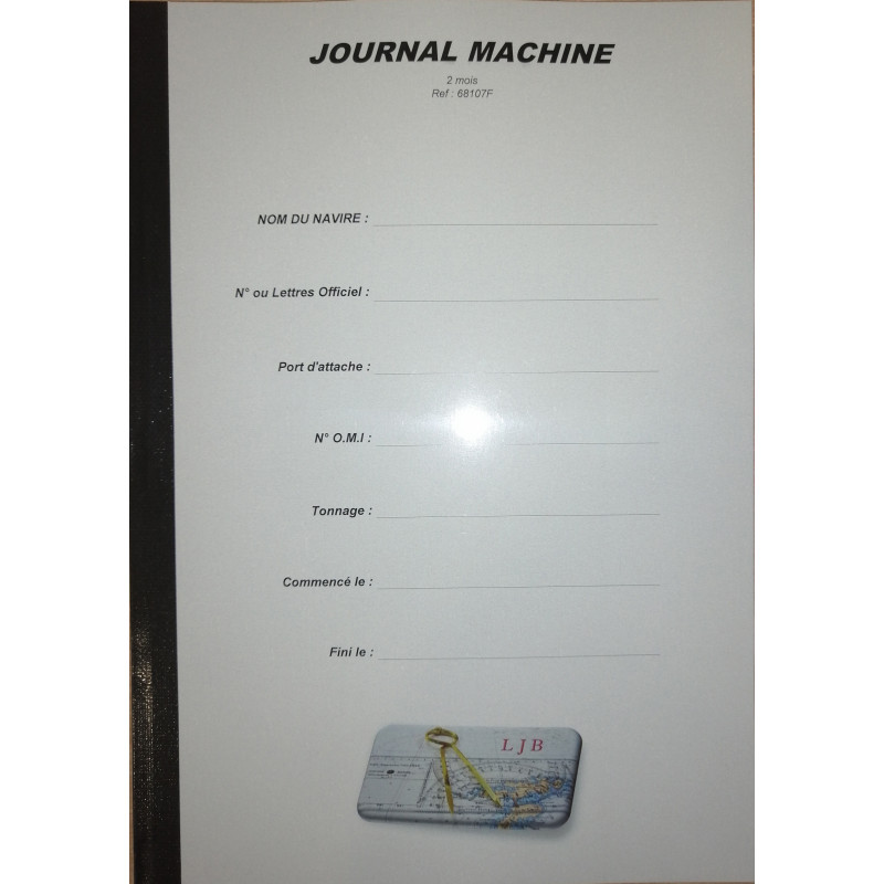 LJB - 68107F - Journal Machines 2 ME 3 GE - 2 mois A4