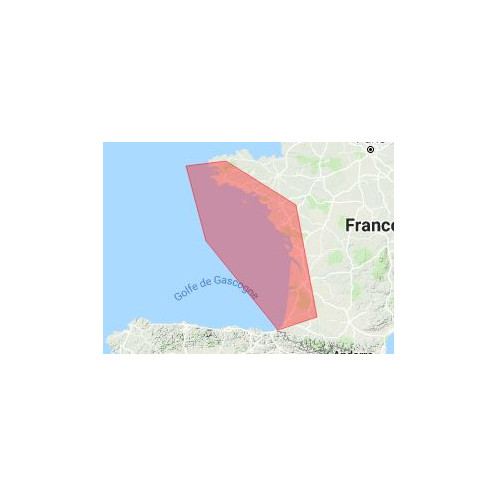 SnMap - Côtes France Atlantique - carte neuve