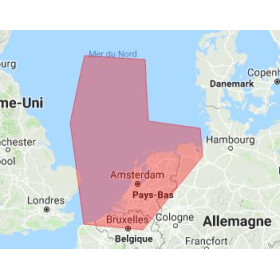 SnMap - Pays-Bas + Belgique - carte neuve