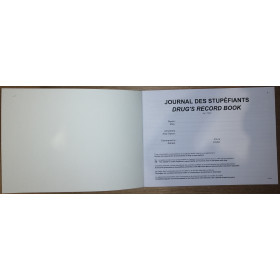 LJB - Registre des stupéfiants - Drug's Record Book