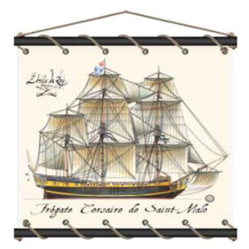 Toile tendue coton Etoile du Roy
