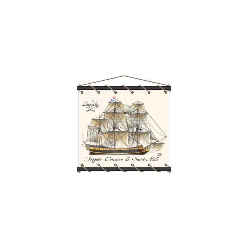 Toile tendue coton Etoile du Roy