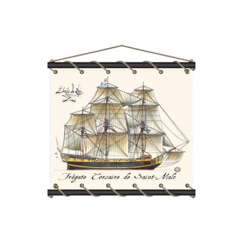 Toile tendue coton Etoile du Roy