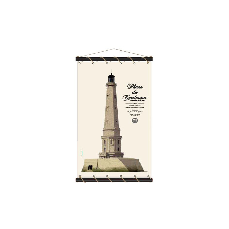 Toile tendue phare de Cordouan