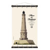 Toile tendue coton phare de Cordouan - Petit modèle