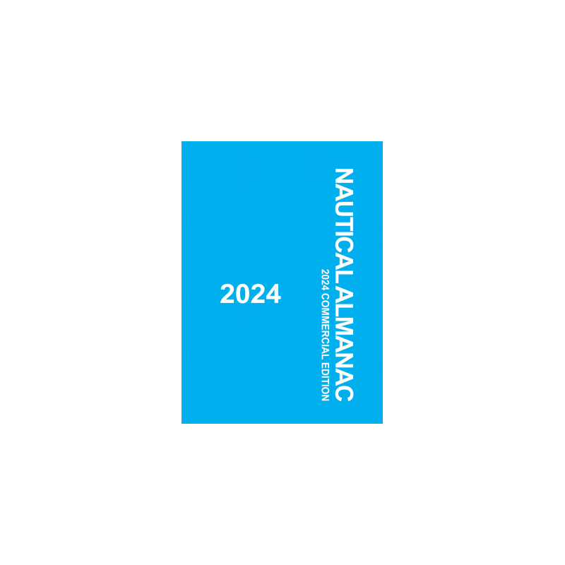 Paradise Cay Publications - ALM50-24 - US Commercial Edition Nautical Almanac 2024