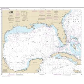 NOAA - 00411 - nautical chart - Golf of Mexico