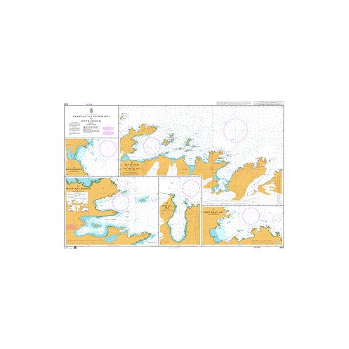 Admiralty - 3582 - carte marine - Cartouche B - Baie de Îles