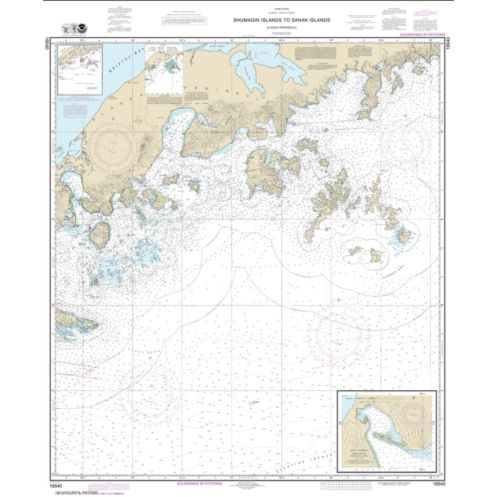 NOAA - 16540 - Shumagin Islands to Sanak Islands - Mist Harbor