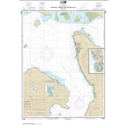 NOAA - 17384 - Wrangell Harbor and Approaches - Wrangell Harbor NOAA - 17384 - Wrangell Harbor and Approaches - Wrangell Harbor