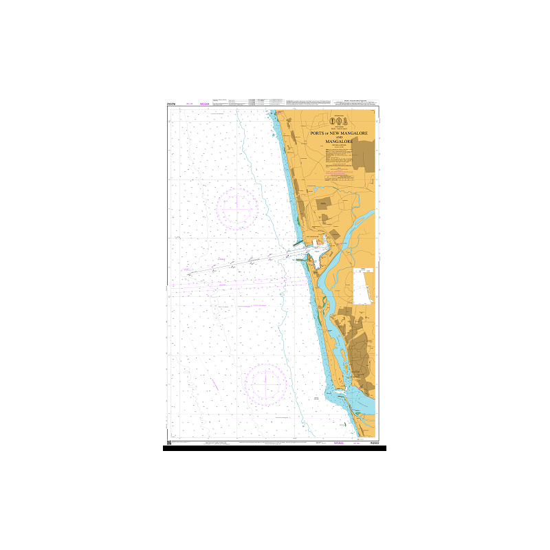 Indian National Hydrographic Office - IN2002 - Ports of New Mangalore and Mangalore