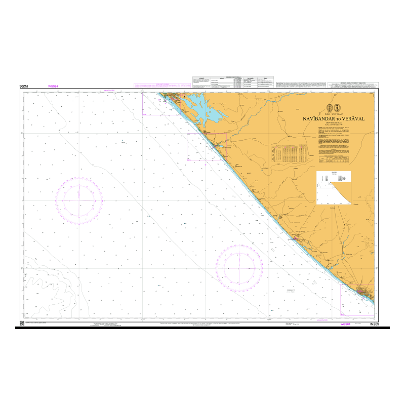 Indian National Hydrographic Office - IN205 - Navibandar to Veraval