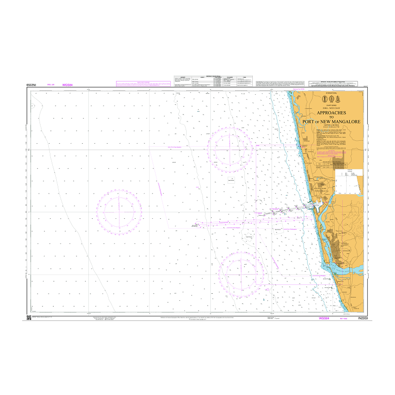 Indian National Hydrographic Office - IN2359 - Approaches to Port of New Mangalore