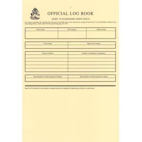 Bahamas Maritime Authority - BAH0060 - Bahamas Official logbook II passanger ship