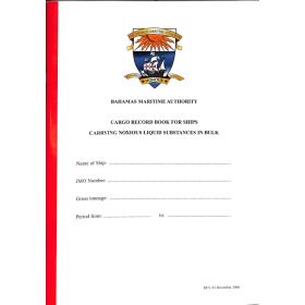 Bahamas Maritime Authority - BAH0070 - Bahamas cargo record book (noxious substances)