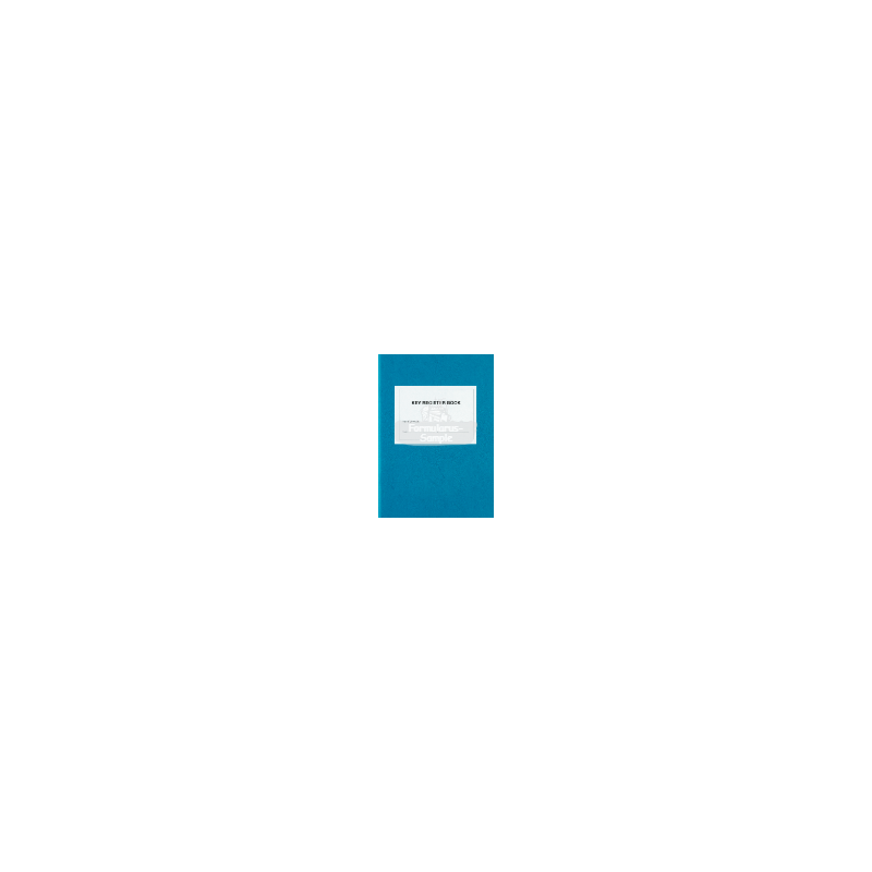 Formularus Verlag - Key register logbook (ISPS)