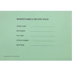 KH Charts - Bunker Sample Record Book