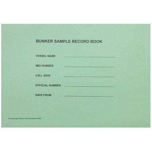 KH Charts - Bunker Sample Record Book
