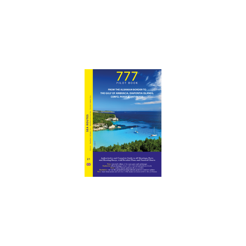 777 Pilot book - From the Albanian border to the gulf of Ambracia, Diapontias islands, Corfu, Paxos & Antipaxos
